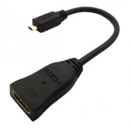 Accell HDMI-sovitin, HDMI High Speed with Ethernet, micro...