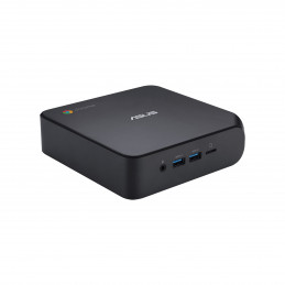 ASUS Chromebox CHROMEBOX4-G7009UN DDR4-SDRAM i7-10510U mini PC 10. sukupolven Intel® Core™ i7 8 GB 128 GB SSD Chrome OS Musta
