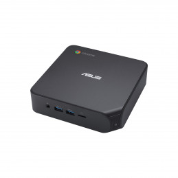 ASUS Chromebox CHROMEBOX4-G7009UN DDR4-SDRAM i7-10510U mini PC 10. sukupolven Intel® Core™ i7 8 GB 128 GB SSD Chrome OS Musta
