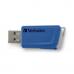 Verbatim Store 'n' Click USB-muisti 32 GB USB A-tyyppi 3.2 Gen 1 (3.1 Gen 1) Sininen, Harmaa, Punainen