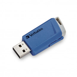 Verbatim Store 'n' Click USB-muisti 32 GB USB A-tyyppi 3.2 Gen 1 (3.1 Gen 1) Sininen, Harmaa, Punainen