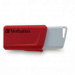 Verbatim Store 'n' Click USB-muisti 32 GB USB A-tyyppi 3.2 Gen 1 (3.1 Gen 1) Sininen, Harmaa, Punainen