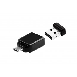 Verbatim Store' n' Go Nano USB-muisti 16 GB USB A-tyyppi 2.0 Musta