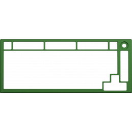 Glorious GMMK PRO Top Frame - forest green