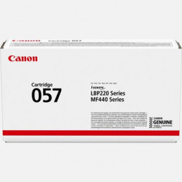 Canon 057 värikasetti 1 kpl Alkuperäinen Musta