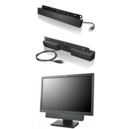 Lenovo USB Soundbar Musta 2.0 kanavaa 2,5 W