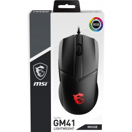 MSI Clutch GM41 Lightweight hiiri Oikeakätinen USB A-tyyppi Optinen 16000 DPI