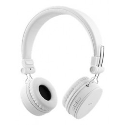 Deltaco HL-BT403 kuulokkeet ja kuulokemikrofoni Langallinen & langaton Pääpanta Calls Music Bluetooth Valkoinen