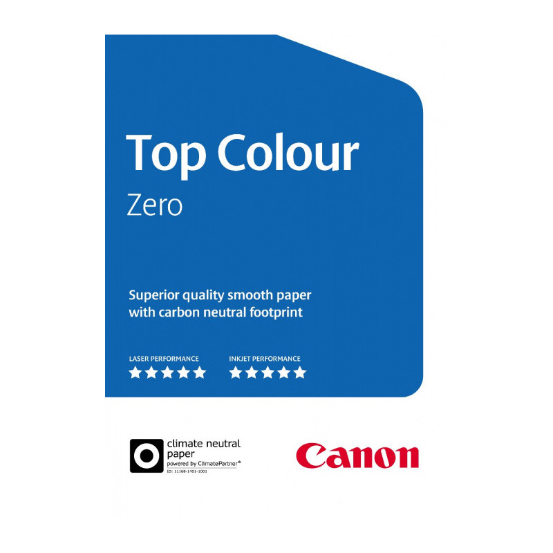 Canon Top Colour Zero FSC tulostuspaperi A3 (297x420 mm) 500 arkkia Valkoinen
