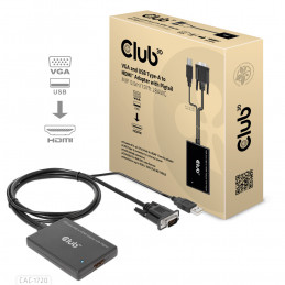 CLUB3D CAC-1720 videokaapeli-adapteri