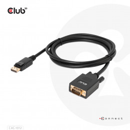 CLUB3D CAC-1012 DisplayPort-kaapeli 2 m Musta