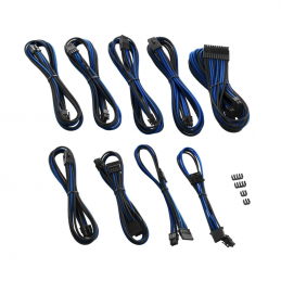CableMod PRO ModMesh C-Series RMi RMx Cable Kit - black/blue