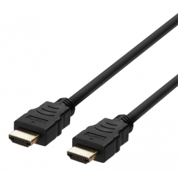 DELTACO Ultra High Speed HDMI cable 1m eARC QMS 8K at...
