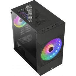 Aerocool Atomic Lite Mini Tower Musta