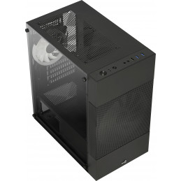 Aerocool Atomic Lite Mini Tower Musta