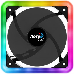 Aerocool Edge 14 Tietokonekotelo Jäähdytin 14 cm Musta