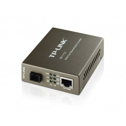TP-LINK MC111CS verkon mediamuunnin 1000 Mbit s 1550 nm Yksittäistila Musta