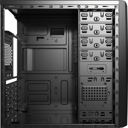 Aerocool CS‐1101 Midi Tower Musta