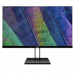 AOC V2 27V2Q tietokoneen litteä näyttö 68,6 cm (27") 1920 x 1080 pikseliä Full HD LED Musta