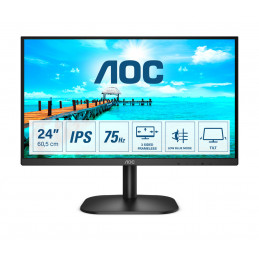 AOC B2 24B2XDA LED display 60,5 cm (23.8") 1920 x 1080 pikseliä Full HD Musta