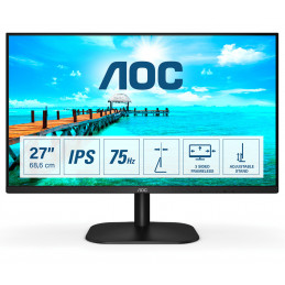 AOC B2 27B2DA LED display 68,6 cm (27") 1920 x 1080 pikseliä Full HD Musta