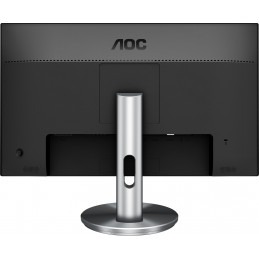 AOC 90 Series I2490VXQ BT tietokoneen litteä näyttö 60,5 cm (23.8") 1920 x 1080 pikseliä Full HD LED Harmaa