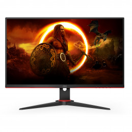 AOC 27G2SAE BK tietokoneen litteä näyttö 68,6 cm (27") 1920 x 1080 pikseliä Full HD LED Musta, Punainen