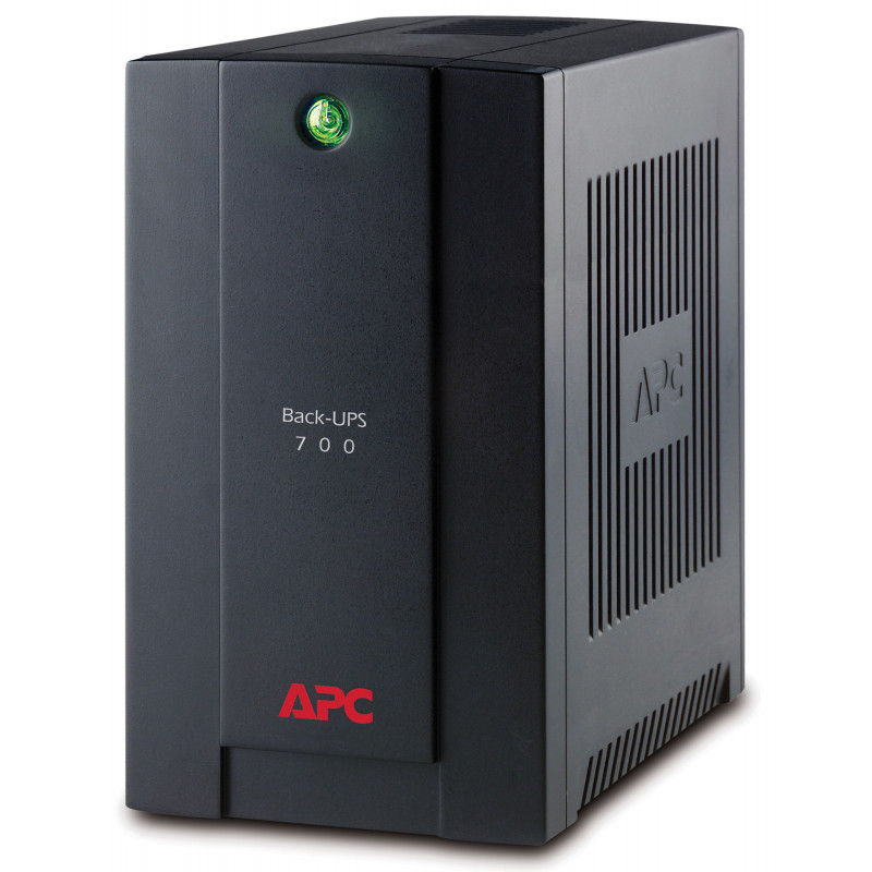 APC Back-UPS Linjainteraktiivinen 0,7 kVA 390 W 4 AC-pistorasia(a)