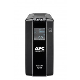 APC BR900MI UPS-virtalähde Linjainteraktiivinen 0,9 kVA 540 W 6 AC-pistorasia(a)