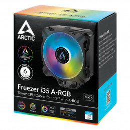 ARCTIC Freezer i35 A-RGB Suoritin Jäähdytin 12 cm Musta 1 kpl