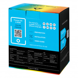 ARCTIC Freezer i35 A-RGB Suoritin Jäähdytin 12 cm Musta 1 kpl