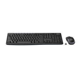 Logitech MK270 näppäimistö Langaton RF QWERTY Pan Nordic Musta