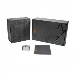 Azza PSAZ 750G virtalähdeyksikkö 750 W 20+4 pin ATX ATX Musta