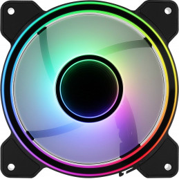 Aerocool Mirage 12 ARGB Tietokonekotelo Tuuletin 12 cm Musta