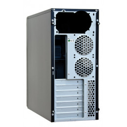 Chieftec LG-01B-OP tietokonekotelo Midi Tower Musta