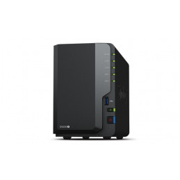 Synology DiskStation DS220+ NAS- ja tallennuspalvelimet Kompakti Ethernet LAN Musta J4025