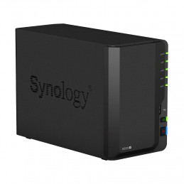 Synology DiskStation DS220+ NAS- ja tallennuspalvelimet Kompakti Ethernet LAN Musta J4025