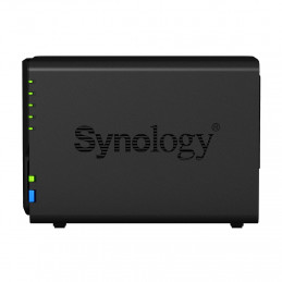 Synology DiskStation DS220+ NAS- ja tallennuspalvelimet Kompakti Ethernet LAN Musta J4025