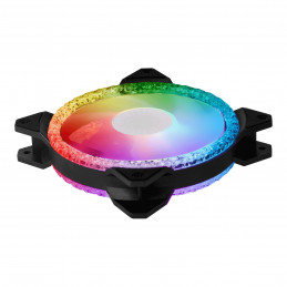 Cooler Master MasterFan MF120 Prismatic 3 IN 1 Tietokonekotelo Tuuletin 12 cm Musta 3 kpl