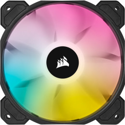 Corsair SP120 RGB ELITE Tietokonekotelo Tuuletin 12 cm Musta 3 kpl