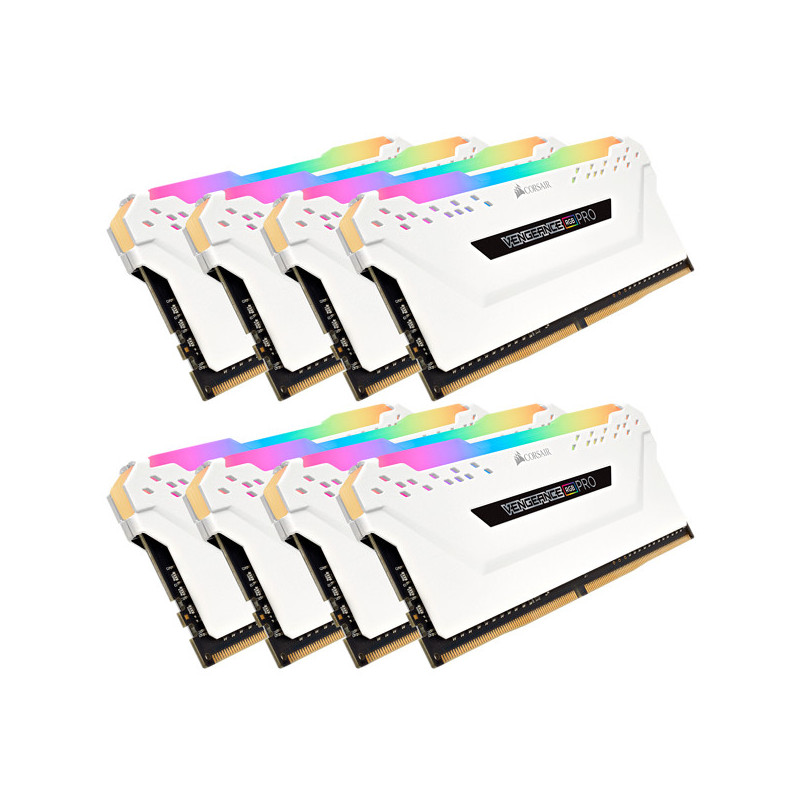 Corsair Vengeance CMW64GX4M8C3000C15W muistimoduuli 64 GB 8 x 8 GB DDR4 3000 MHz
