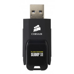 Corsair Voyager Slider X1 64GB USB-muisti USB A-tyyppi 3.2 Gen 1 (3.1 Gen 1) Musta