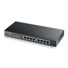 Zyxel GS1900-8 Hallittu L2 Gigabit Ethernet (10 100 1000) Musta