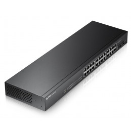 Zyxel GS1900-24 Hallittu L2 Gigabit Ethernet (10 100 1000) Musta
