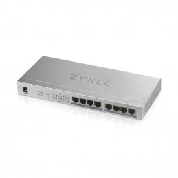Zyxel GS1008HP Hallitsematon Gigabit Ethernet (10 100 1000) Power over Ethernet -tuki Harmaa