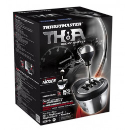 Thrustmaster TH8A Musta, Metallinen USB 2.0 Erikois Analoginen PC, Playstation 3, PlayStation 4, Xbox One