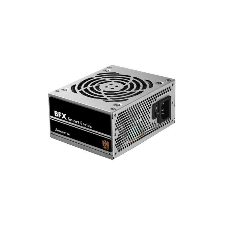 Chieftec Smart 450W virtalähdeyksikkö 20+4 pin ATX ATX Musta, Hopea