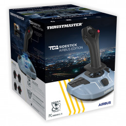 Thrustmaster TCA Sidestick Airbus edition Musta, Sininen USB Ohjaussauva PC