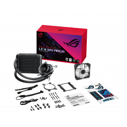 ASUS ROG STRIX LC II 120 ARGB Suoritin Liquid сooling kit 12 cm Musta