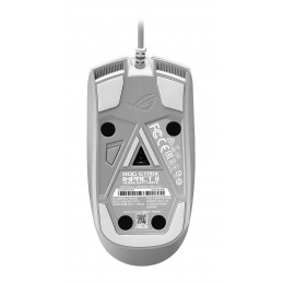 ASUS ROG Strix Impact II Moonlight White hiiri Molempikätinen USB A-tyyppi Optinen 6200 DPI